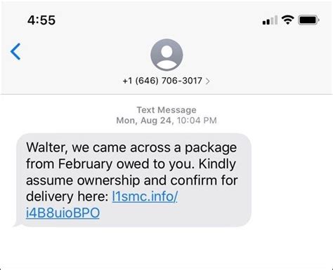 PSA: Watch Out for This New Text Message Package Delivery 